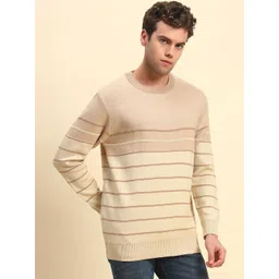 Cantabil Men Striped Pullover image 4