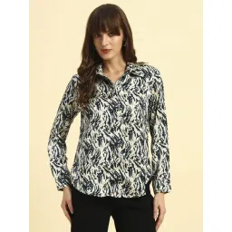 Cantabil Multicolor Printed Shirt image 1