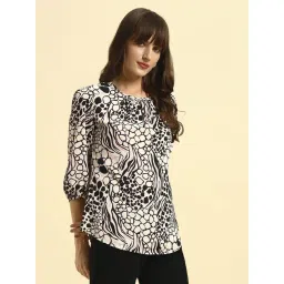 Cantabil Multicolor Printed Top image 3