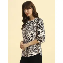 Cantabil Multicolor Printed Top image 4