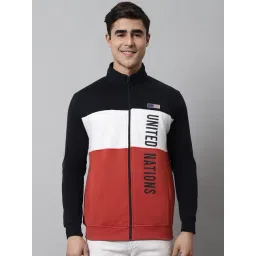 Cantabil Multicolor Regular Fit Color Block Sweatshirt-picture-30