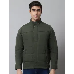 Cantabil Olive Regular Fit Jacket-picture-11
