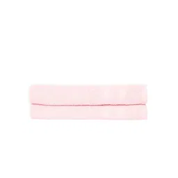 Cantabil Pack Of 2 Solid Pink 400 GSM Cotton Hand Towels-picture-16