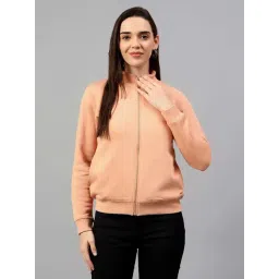Cantabil Pink Regular Fit Sweatshirt-picture-40