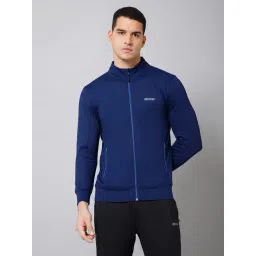 Cantabil Royal Blue Regular Fit Sports Jacket-picture-19