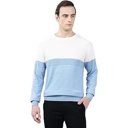 cantabil Self Design Round Neck Full Sleeves Regular Fit Mens Casual Sweater | Casual Sweater for Men | Mens Sweater for Winter Wear (P_MSWL00110)-picture-30