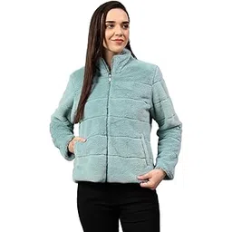cantabil Solid Full Sleeve Mock Neck Regular Fit Women Casual Jacket | Casual Winter Jackets for Women | Women Jackets for Winter Wear (P_LJKT00095)-picture-51