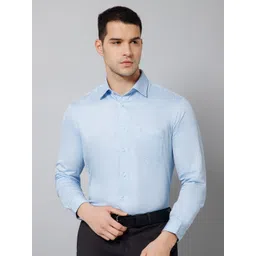 Cantabil Spread Collar Comfort Cotton Formal Shirt-picture-14