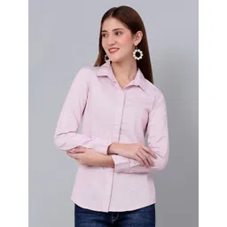 Cantabil Spread Collar Cotton Formal Shirt-picture-38