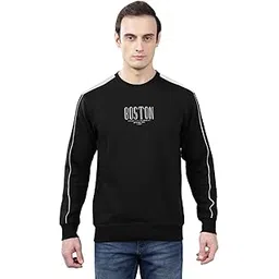 cantabil T-Shirt for Men l Breathable & Soft with Color Fastness Regular Fit Poly Cotton Fabric Solid Pattern (P_MTSH00709)-picture-12