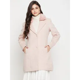 cantabil Tweed Self Design Coat For Women-picture-30