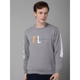 Cantabil Typography Printed Round Neck Pullover-picture-42