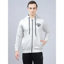 Cantabil White Fleece Regular Fit Self Sweatshirt-picture-23