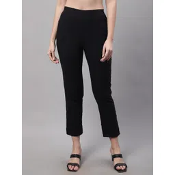 Cantabil Women Cotton Mid-Rise Palazzos-picture-36