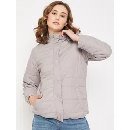 Cantabil Women Lightweight Hooded Padded Jacket-picture-15