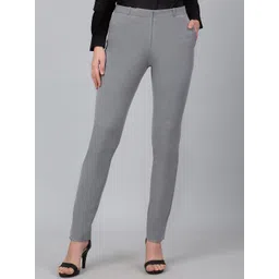 Cantabil Women Mid-Rise Formal Trousers-picture-23