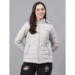 Cantabil Women Nylon Puffer Jacket-picture-20