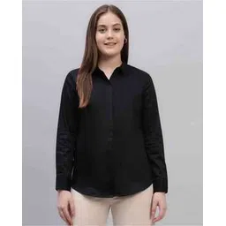 cantabil Women Spread-Collar Regular Fit Shirt-picture-10