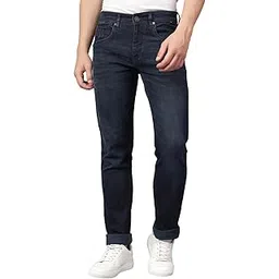 Solid Jeans Flat Front Mid Rise Full Length Regular Fit Casual Jeans for Men | Jeans for Mens | Men Full Length Casual Jeans (P_MDNM00595)-image-17