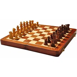 capella Wooden 12 Inches 2.54 cm Chess Board-picture-45