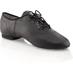capezio Women's "E" Series Jazz Oxford Shoes, Black, 8 W US-picture-35
