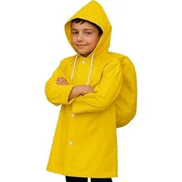 capichino School Bag Raincoat for Kids – Plain & Waterproof (Purple,Multisize)-picture-13