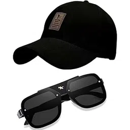 capiteum Adjustable Baseball ediko Cap & [430R] Sunglass for Man Women Free Size & Boys. and Girls (Pack-2)-picture-13