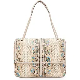 caprese Archie Satchel Bag, Large | Stylish Snake Print Handbag for Women with 15 Inch Laptop Compartment, Shoulder Strap | Secure Buckle Lock Closure | Perfect for Casual & Daily Use-picture-27