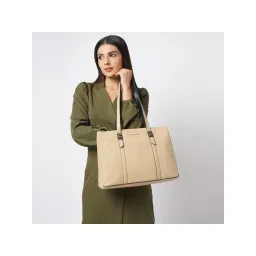 Caprese Beige Roma Tote Bag For Women-picture-27