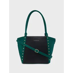 Caprese Colourblocked Structured Shoulder Bag-picture-39