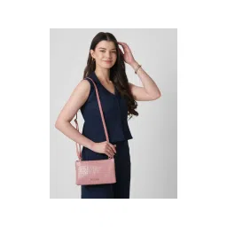 Caprese Suzie Pink Sling Bag (S)-picture-17