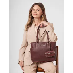 Caprese Synthetic Leather Structured Tote Bag-picture-14