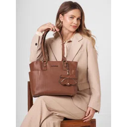Caprese Synthetic Leather Structured Tote Bag-picture-10