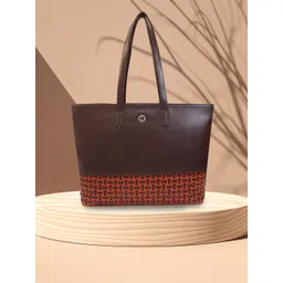 Caprese Textured Structured Shoulder Bag-picture-38