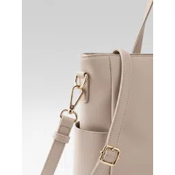 Caprese Textured Structured Shoulder Bag image 2