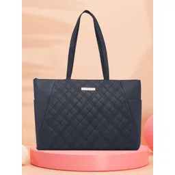 Caprese Textured Structured Shoulder Bag with Quilted-picture-33