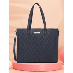 Caprese Textured Structured Shoulder Bag with Quilted-picture-11