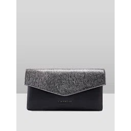 Caprese Women Colourblocked Structured Leather Handheld Bag-picture-31