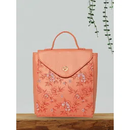 Caprese Women Floral Printed Backpack-picture-27