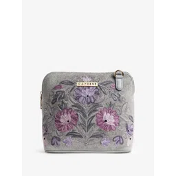 Caprese Women Floral Printed Embroidered Sling Bag-picture-28