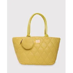 caprese Women Quilted Tote Bag with Zip Closure-picture-48