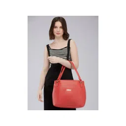 Caprese Women Red Andrea Handbag with Detachable Strap (M)-picture-28