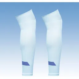 captain lead to win CAPTAIN Nylon Streatchable UV Ray Protection Unisex Leg Sleeves Over The Knee Sports Sleeves image 4