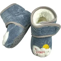 capznmore Unisex Baby Booties for 6 to 12 Months Kids Cute Star Footwear Baby Shoes-picture-55