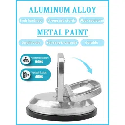 Car Dent Remover Puller, Aluminum Suction Cup Tool Kit for Car Dent Repair, Grabo Suction Cup, Durable Dent Ding Remover with Microfiber Towel, Ideal for Car Bodywork Panel, Glass, and Tile Moving image 3