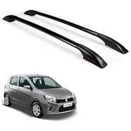 Car Non-Drilling Metal Roof Rail Black Set Suitable Maruti Suzuki Celerio Type-2-picture-17