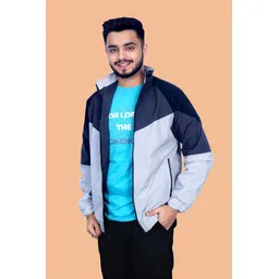 Caraba Solid Men Wind Cheater-picture-11