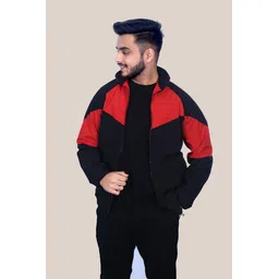 Caraba Solid Men Wind Cheater-picture-10