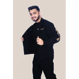 Caraba Solid Men Wind Cheater image 5