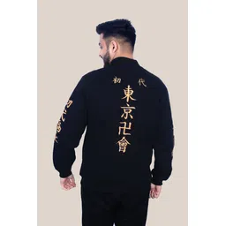 Caraba Solid Men Wind Cheater image 2